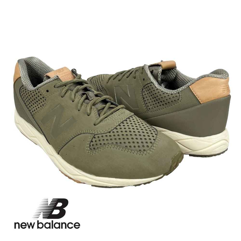 New Balance Women’s 10 Pike‎ Olive Green WRT96 Lifestyle Sneakers Comfort Shoes